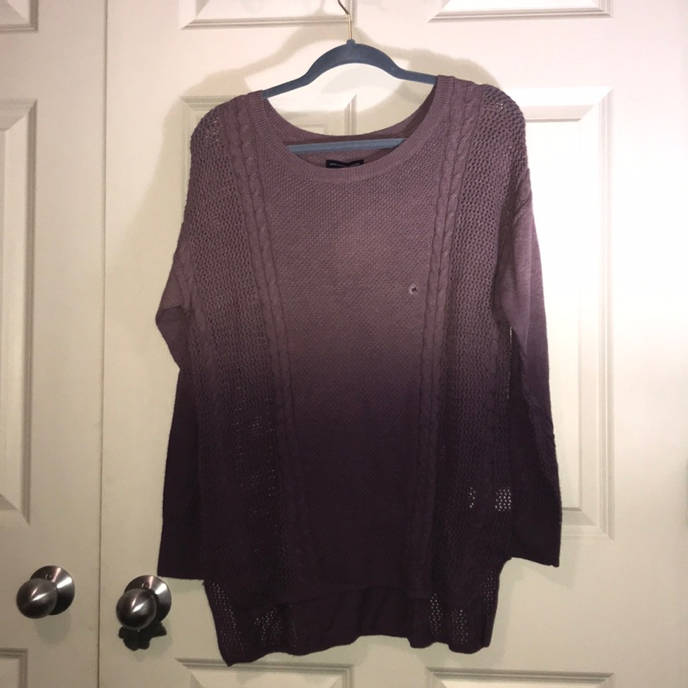 American eagle ombré sweater
